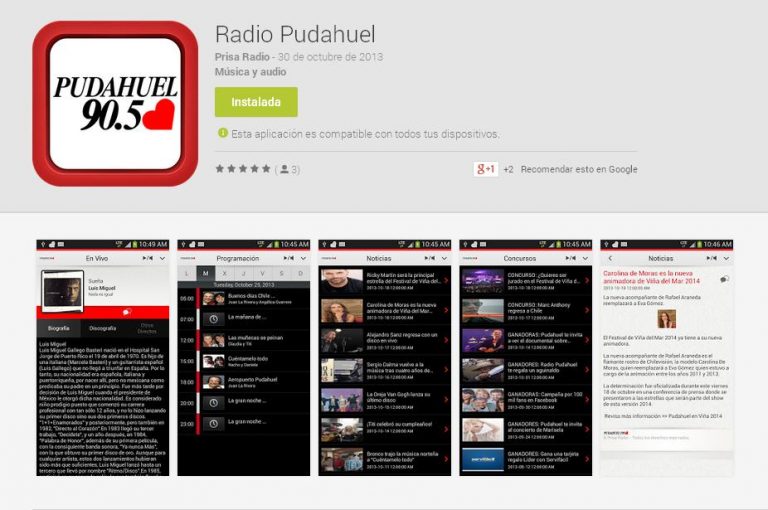 Escucha Radio Pudahuel en tu Smartphone, Tablet y BlackBerry — Pudahuel