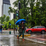 Lluvias en Santiago