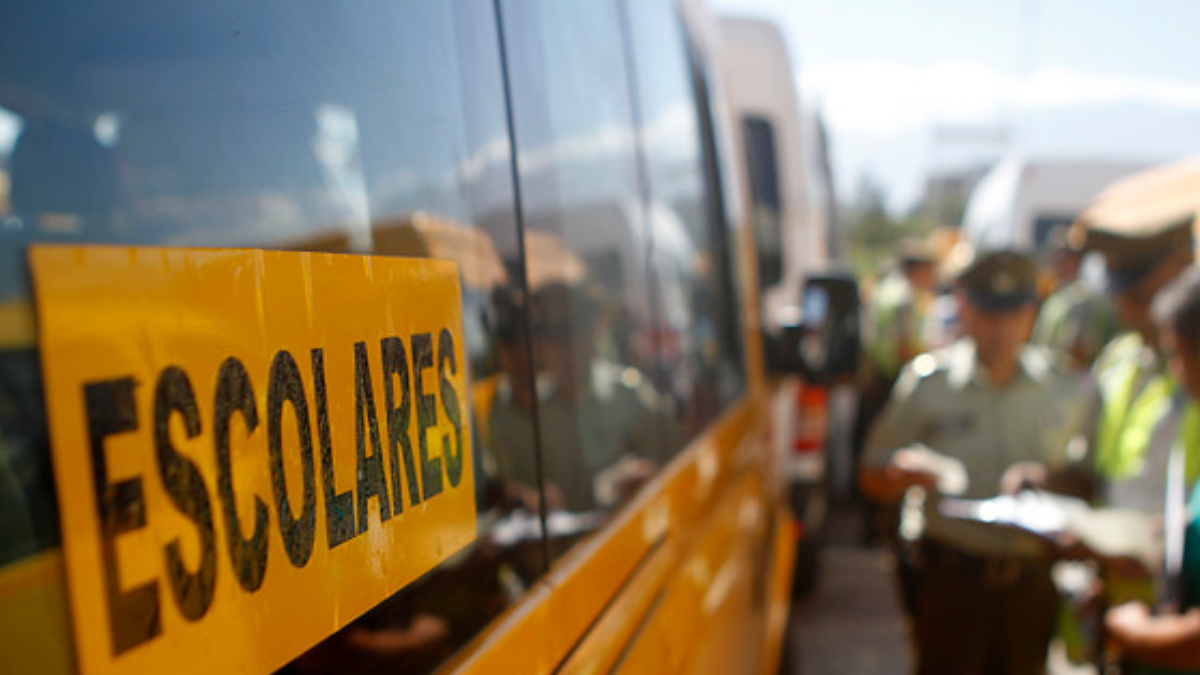 Lanzan plan de seguridad sanitaria para el transporte escolar — Pudahuel