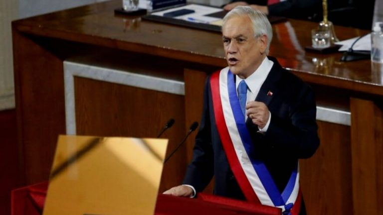 Sebastián Piñera, Cuenta Pública 2021