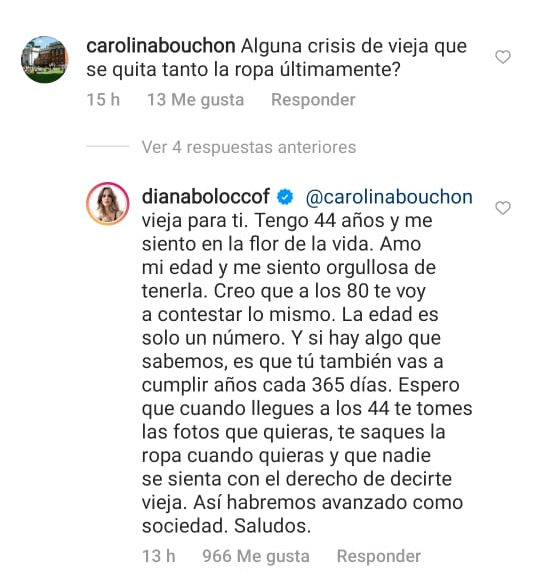 Comentario Diana Bolocco