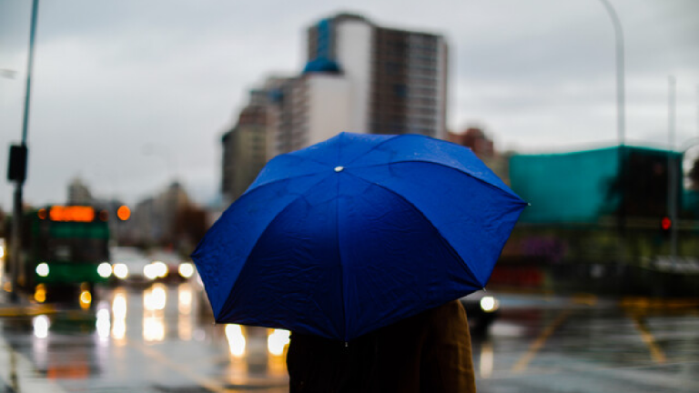 Lluvias en Santiago