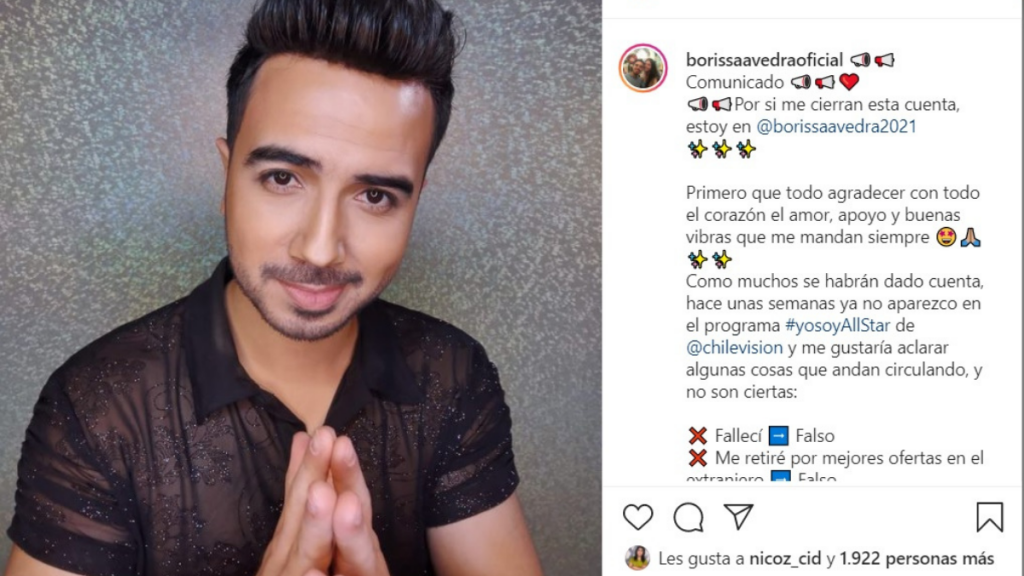 Comunicado Imitador Luis Fonsi Yo Soy All Stars