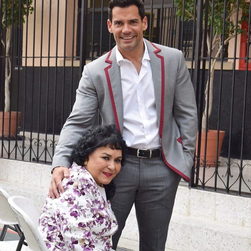 Cristián de la Fuente y Carmen Salinas 