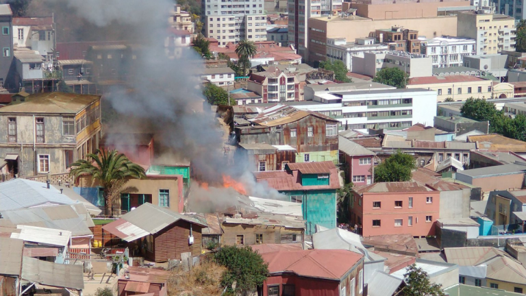 Incendio Valparaíso