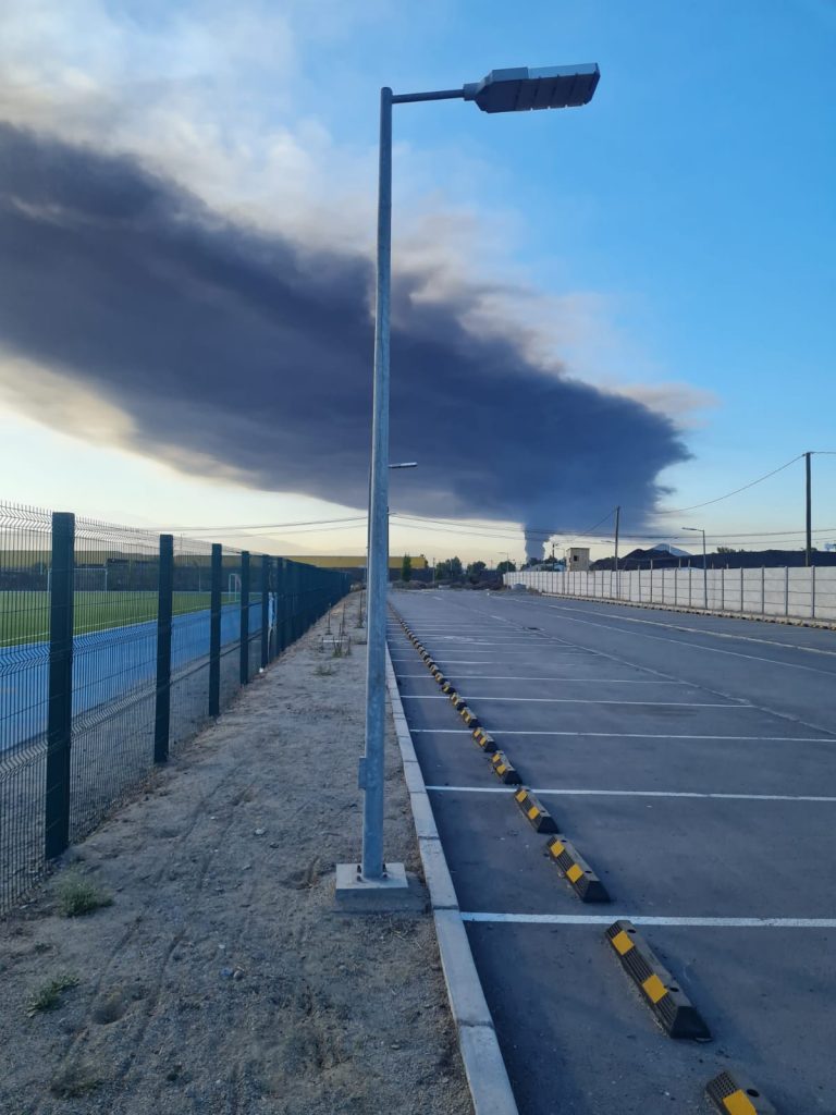 Incendio en Quilicura