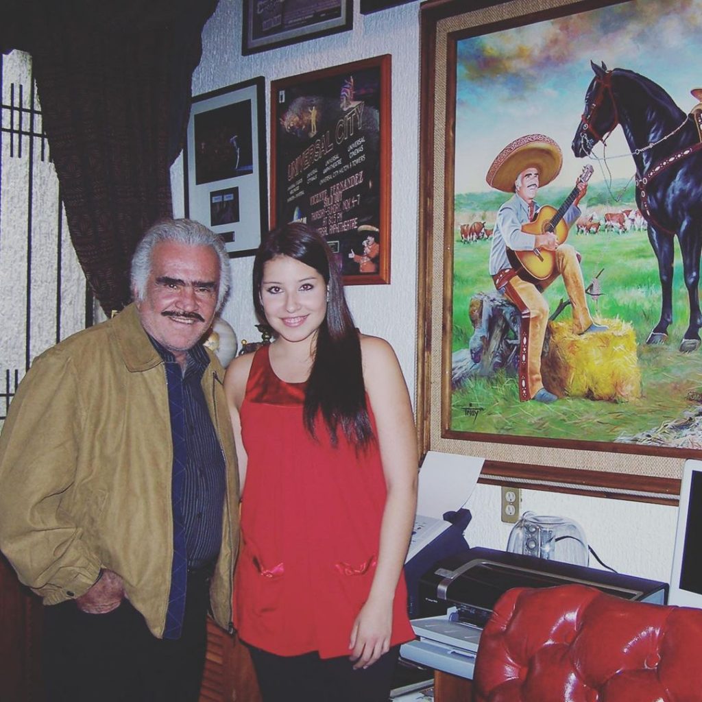 María José Quintanilla y Vicente Fernández