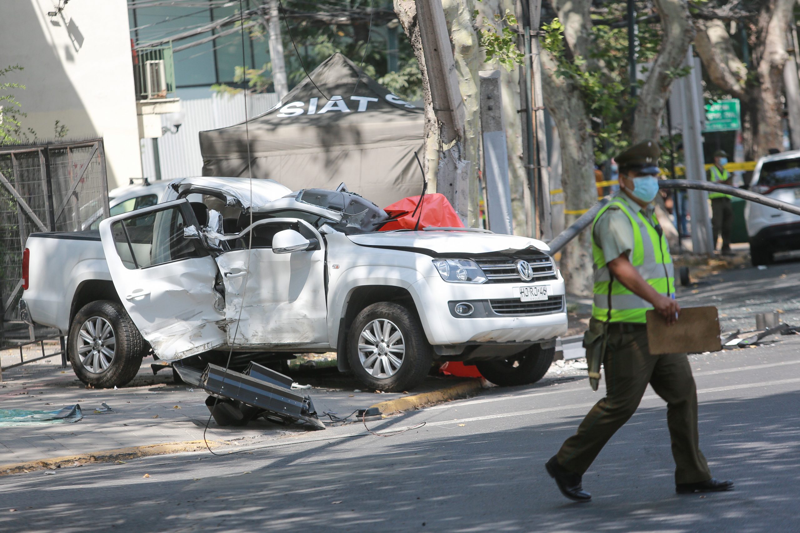 Accidente De Tránsito En Avenida Andrés Bello