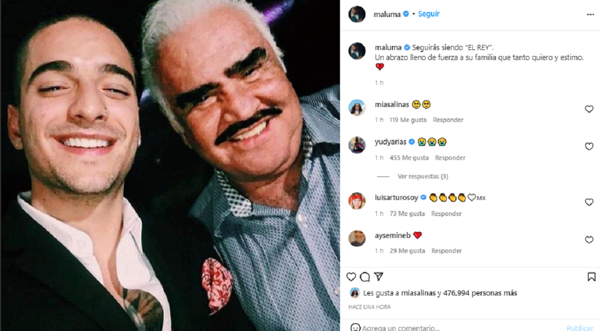 Maluma Vicente Fernandez