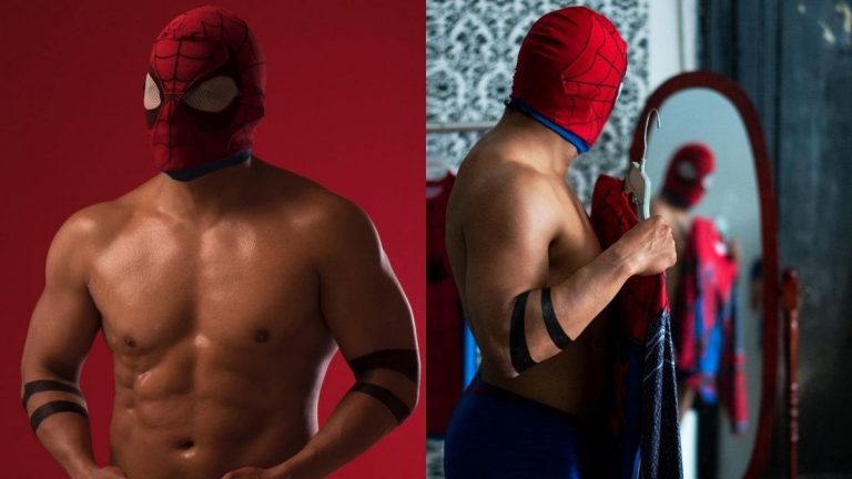 Sensual Spiderman