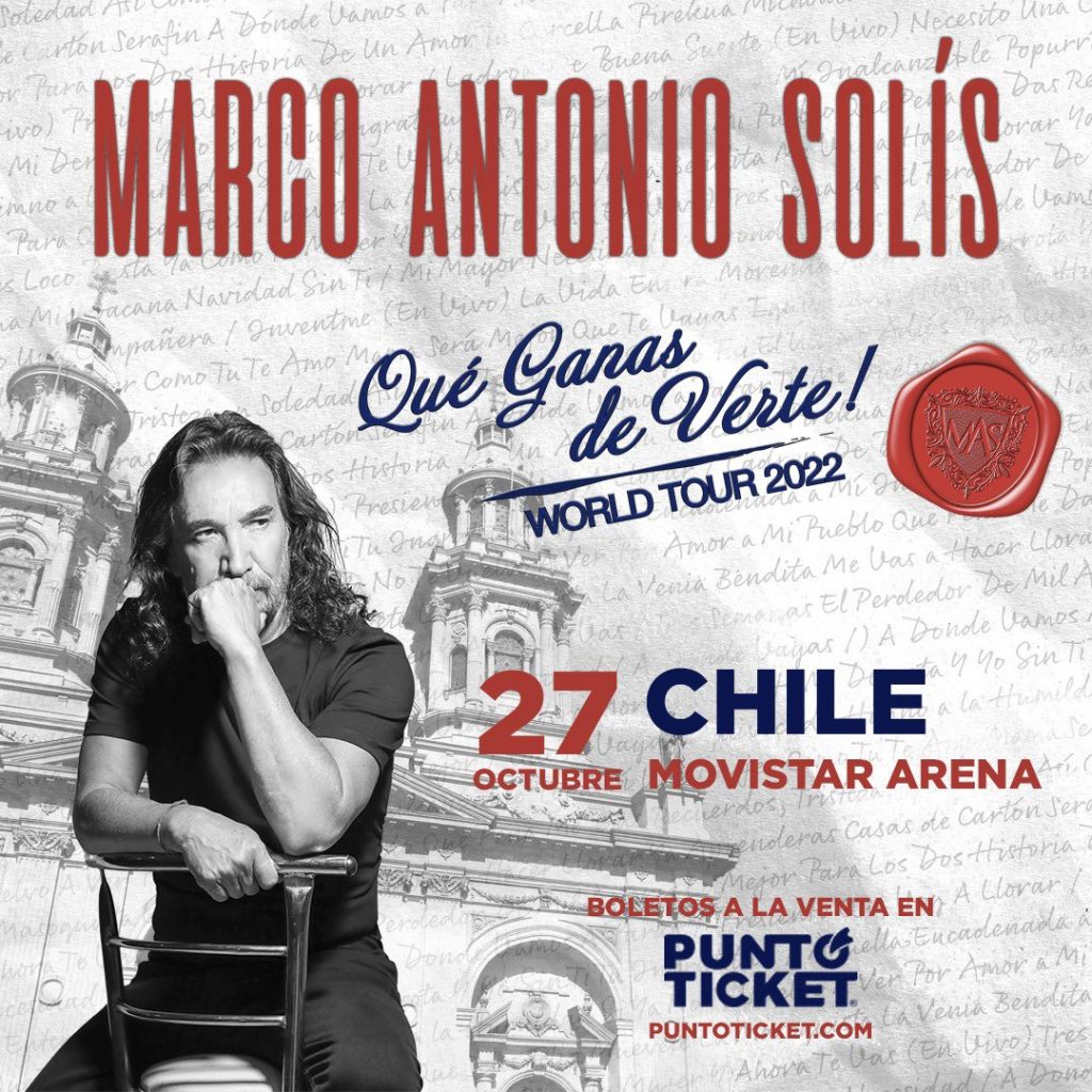 Afiche Concierto Marco Antonio Solís