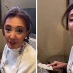Priscila Vargas cocinando