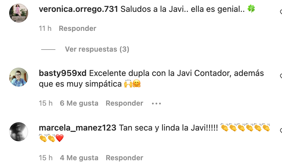 Comentarios Instagram Jorge Zabaleta