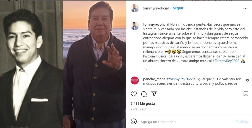 El Particular Mensaje De Tommy Rey