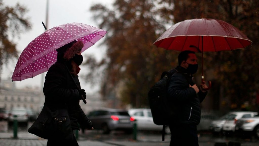 lluvia santiago