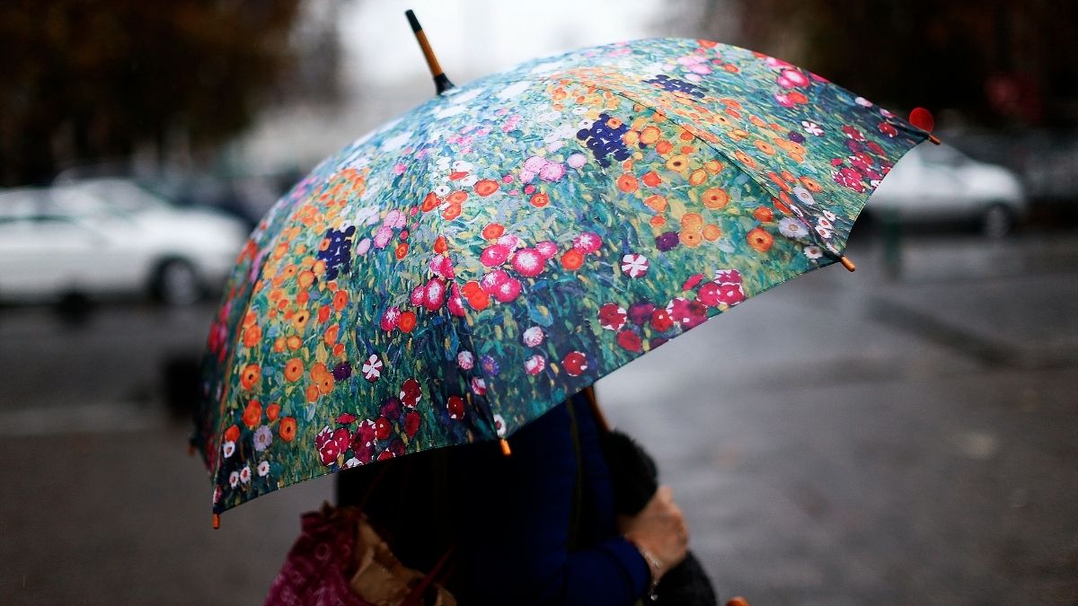 Lluvia en Santiago