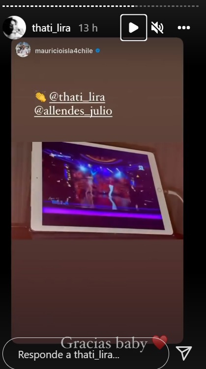 Mauricio Isla Y Bailarina Brasileña Thati Lira