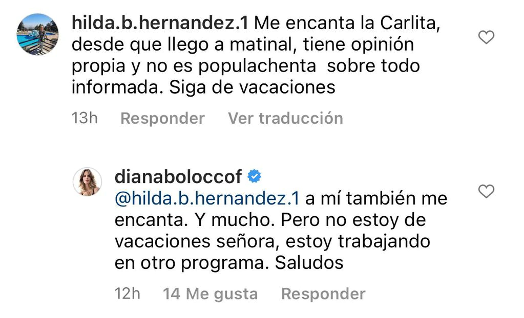 Respuesta Diana Bolocco