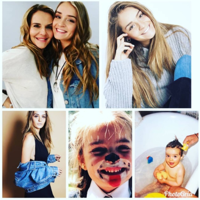 Andrea Hoffman Y Su Hija Foto