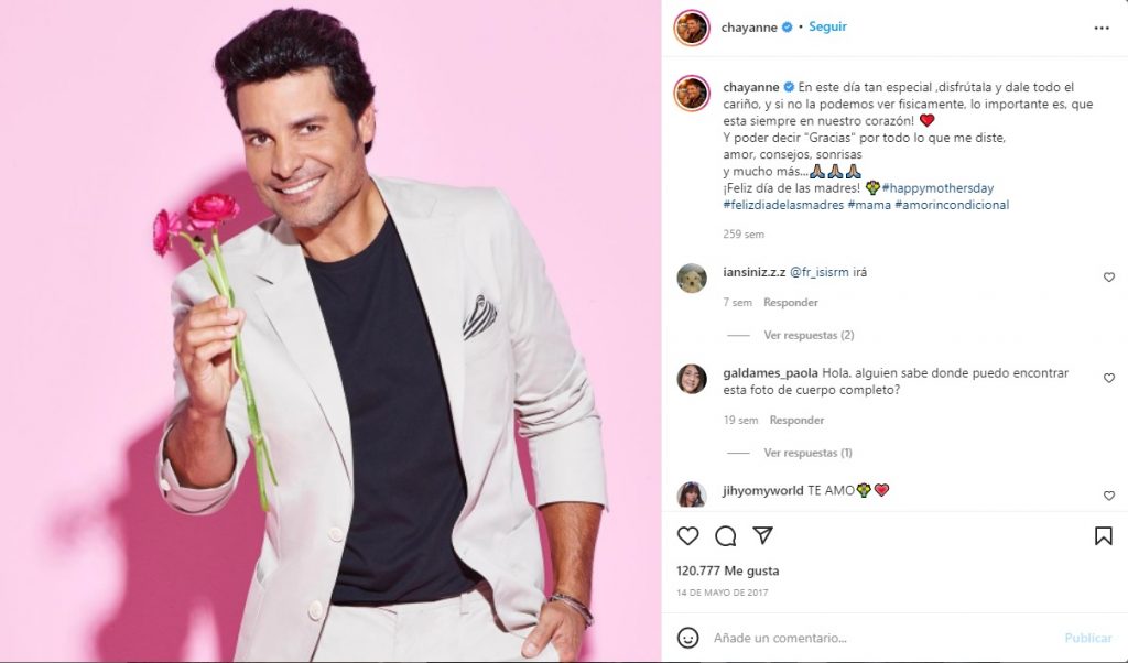 Chayanne Y El Amor Por Su Mamá Irma