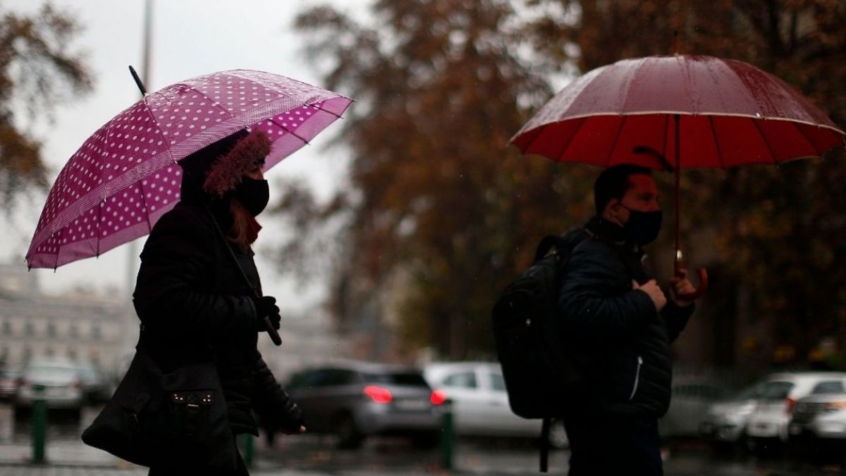 Pronóstico del tiempo lluvias en santiago