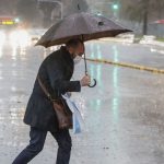 Lluvias en Santiago