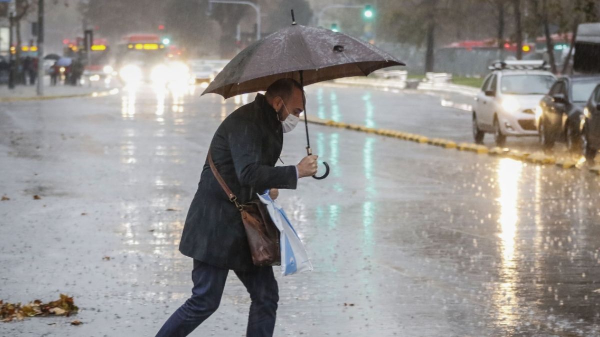 Pronóstico del tiempo lluvias en santiago