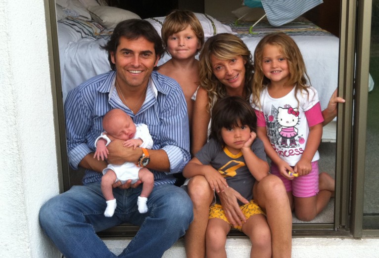 Sebastián Jiménez Y Su Familia