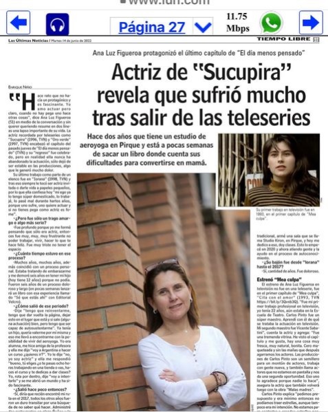 Ana Luz Figueroa Actriz Sucupira Qué Fue