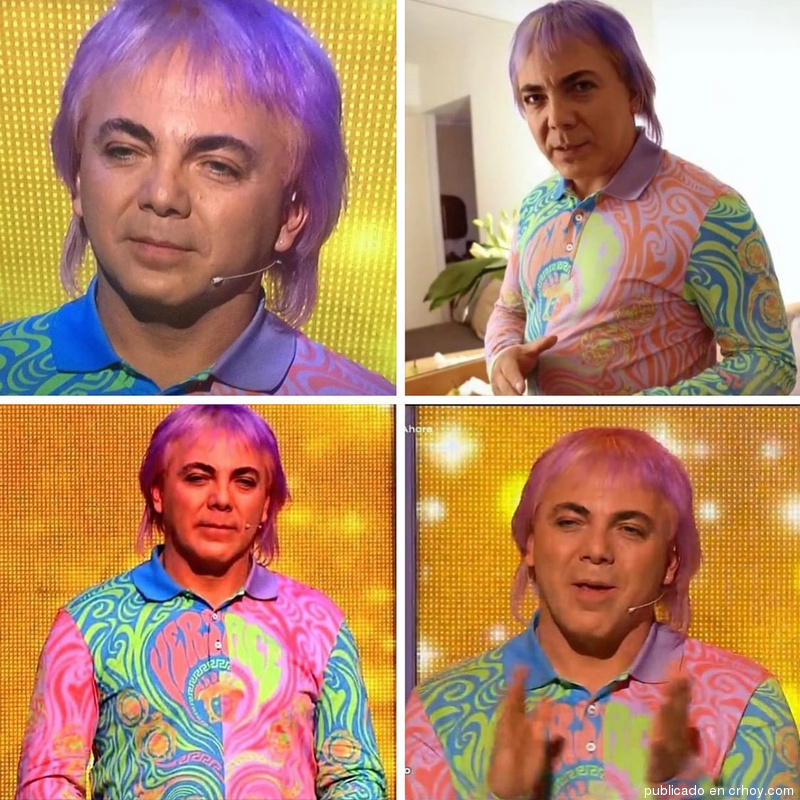 Cristian Castro nuevo look