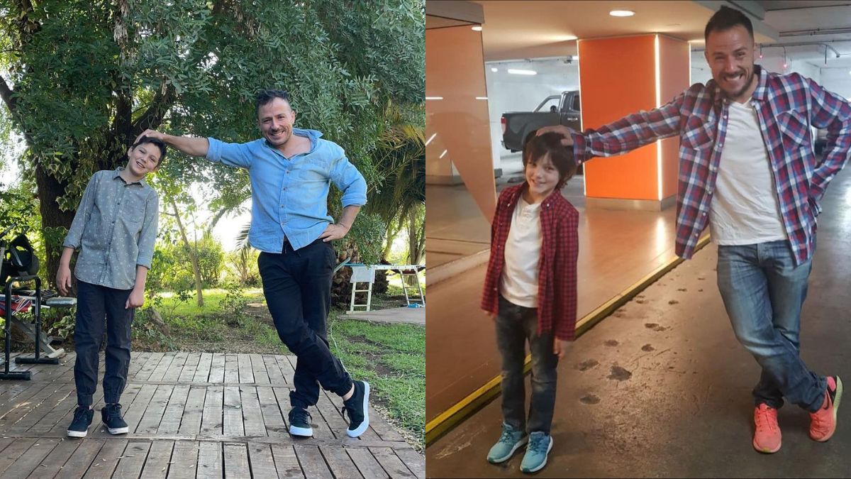 Gonzalo Egas Y Su Hijo Noah