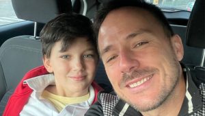 Gonzalo Egas Y Su Hijo Noah (1)