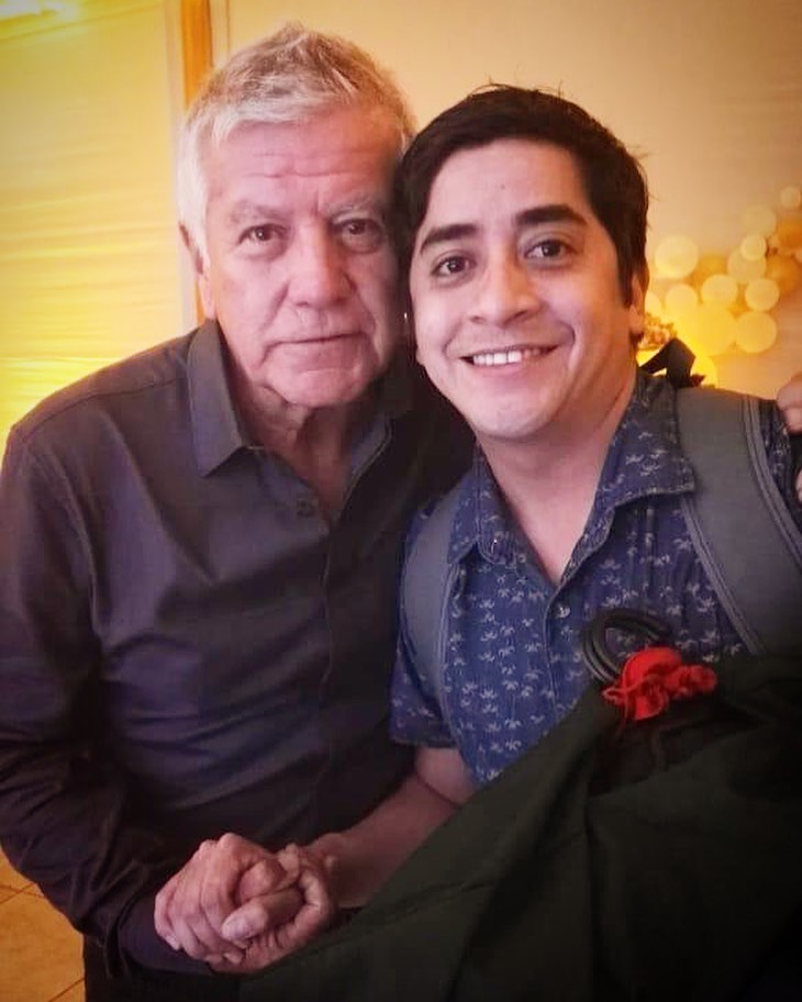 Fernando Godoy y su tío Gaston 