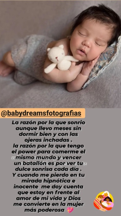 Mariela Montero Bebé Lautaro