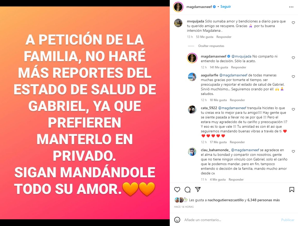 Gabriel Prieto Estado De Salud