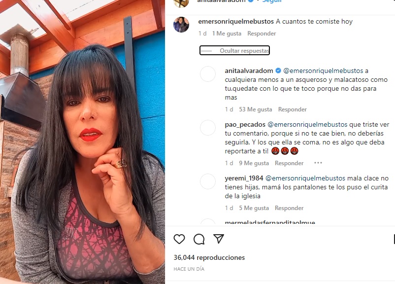 Respuesta De Anita Alvarado