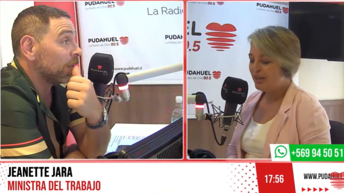 Ministra Jeannette Jara En Radio Pudahuel