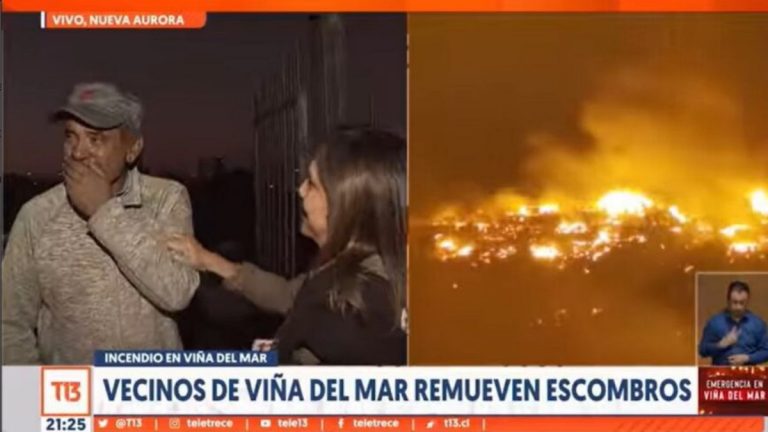 Mónica Pérez Incendio De Viña Del Mar