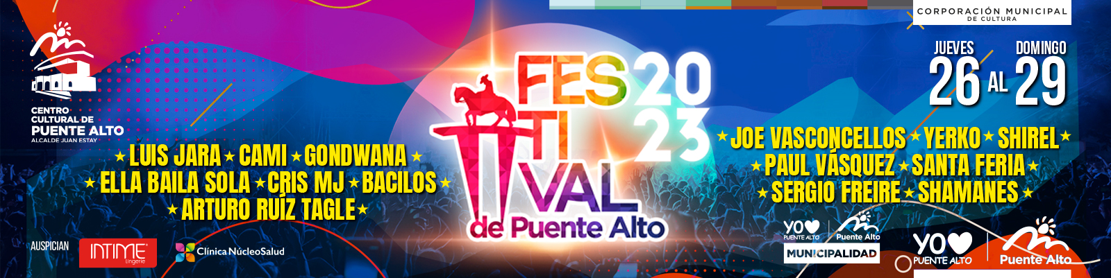Artistas Festival De Puente Alto