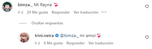 Bimza Comentario Amoroso