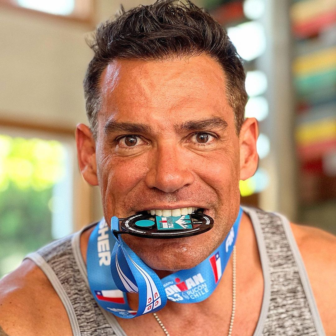 Cristián De La Fuente Medalla Ironman Pucón