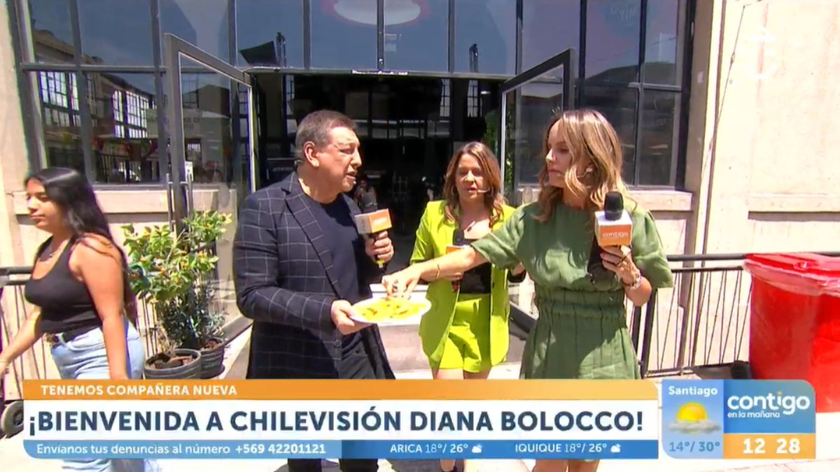 Diana Bolocco Fue Presentada En CHV