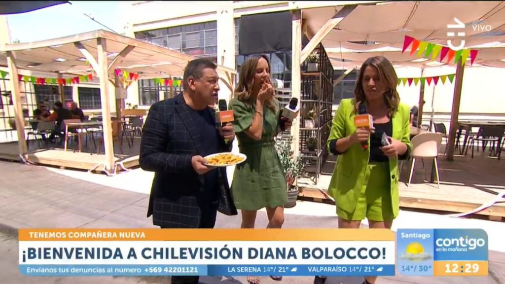 Diana Bolocco Fue Presentada En CHV (1)