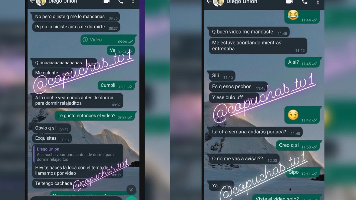 Diego Sánchez Mono Pareja De Yamila Reyna