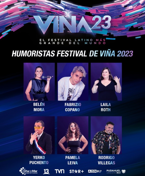 Festival De Viña 2023 Humoristas Confirmados