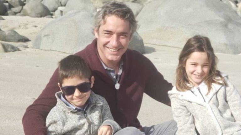José Luis Repenning Vacaciones Con Sus Hijos