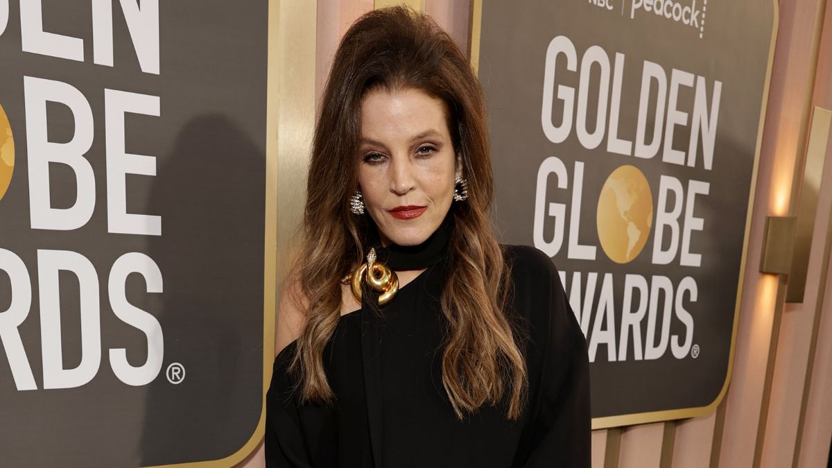 Lisa Marie Presley En Globos De Oro