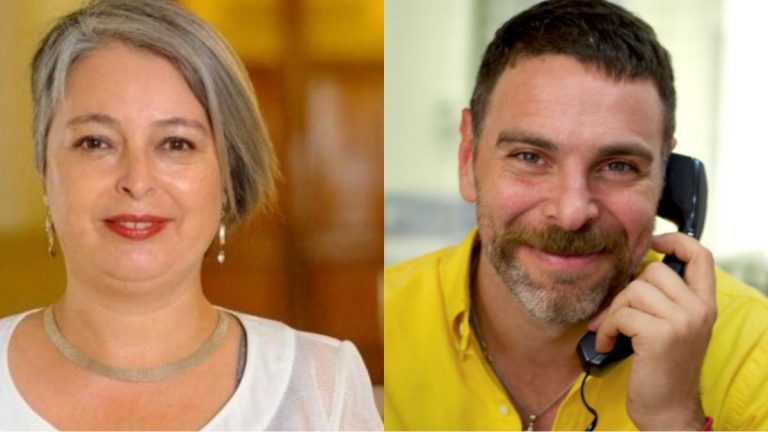 Ministra Del Trabajo Jeanette Jara Y José Antonio Neme