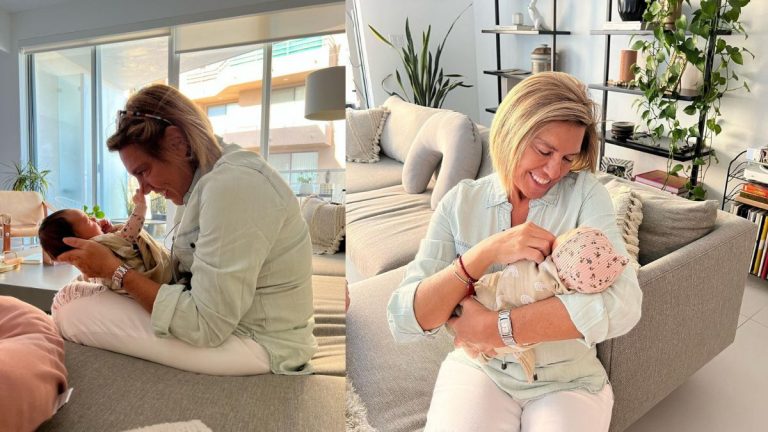 Vivi Kreutzberger Foto Con Sus Nietas