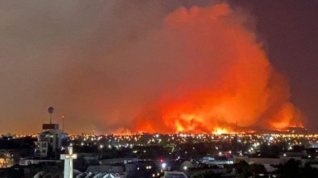 Alerta Roja Por Incendio En Chillán